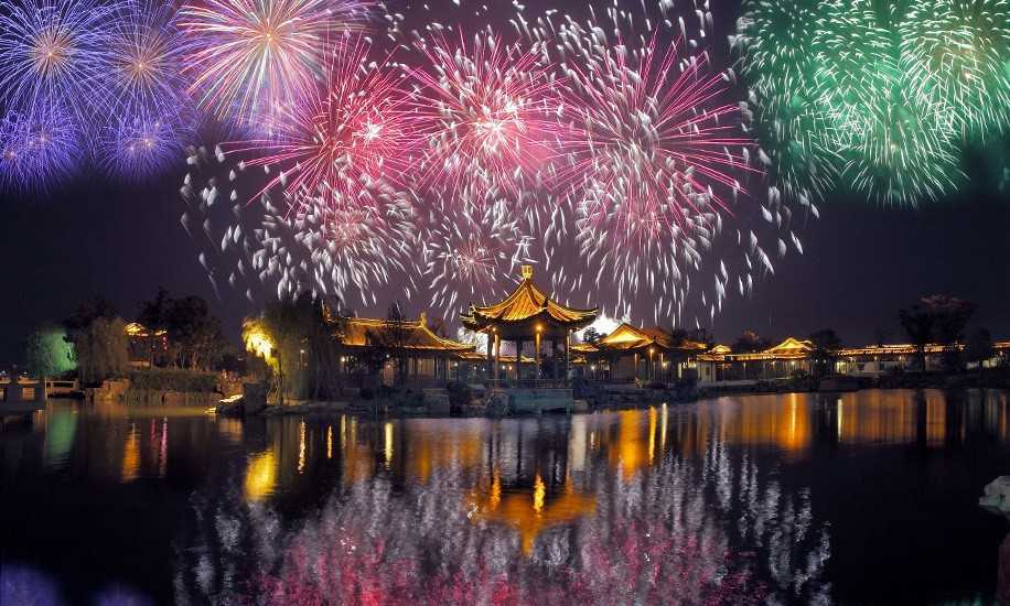 古镇花灯