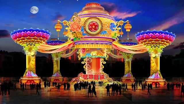 2022年第十三届米易灯会来啦